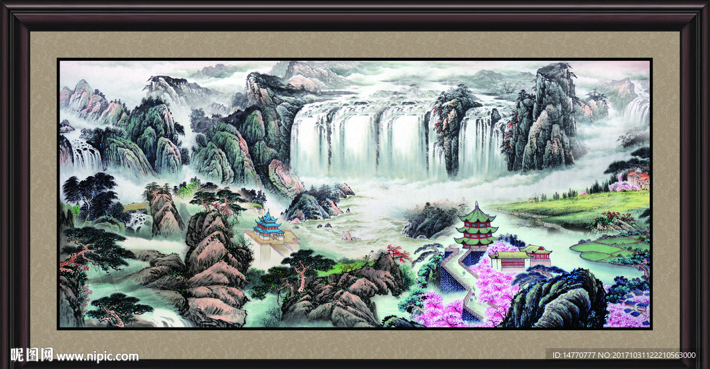 山水国画