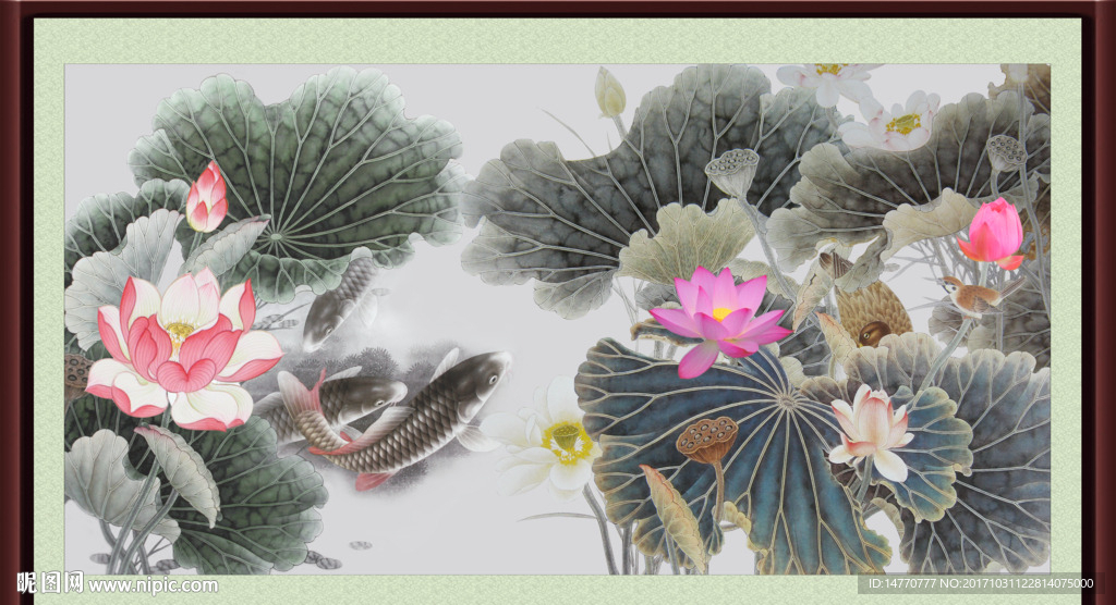 荷花图