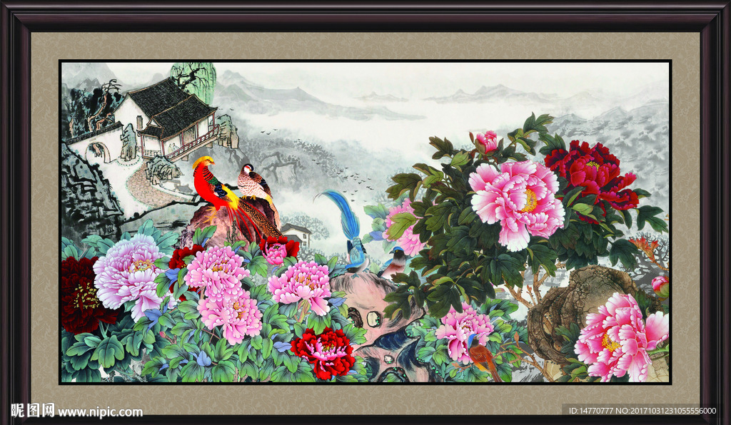 国画天香
