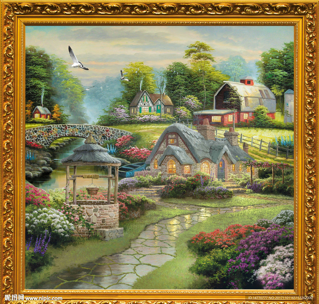 风景油画