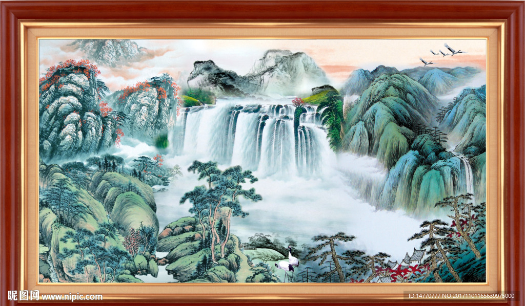 国画山水
