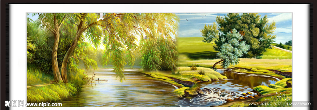 油画风景