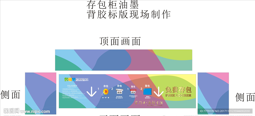 超市 VI 筹建 提示类 标牌