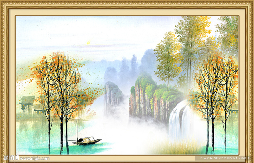 油画风景