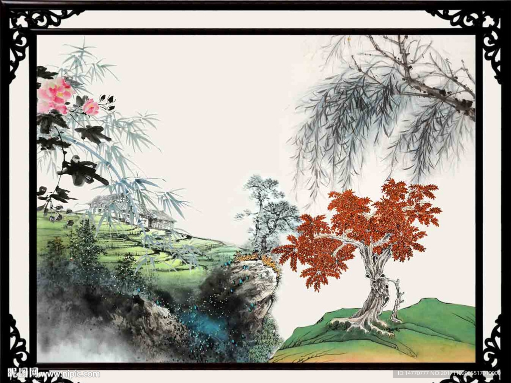 国画风景