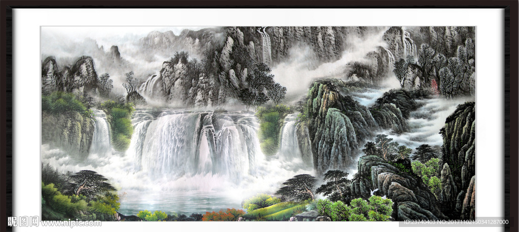山水国画