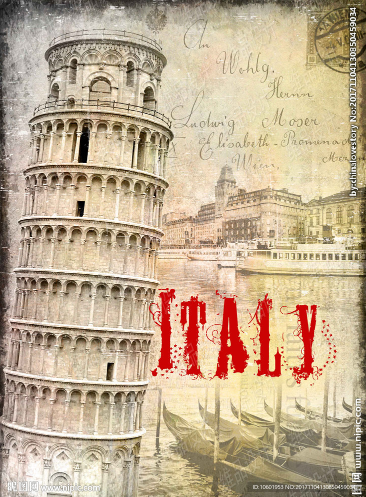 欧美风格装饰画