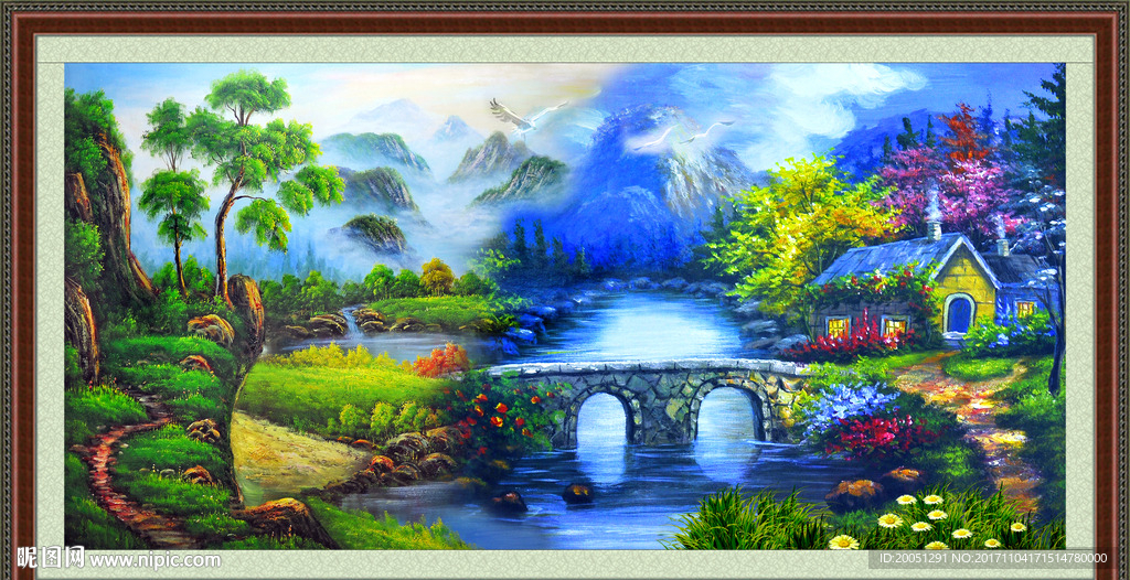 风景油画
