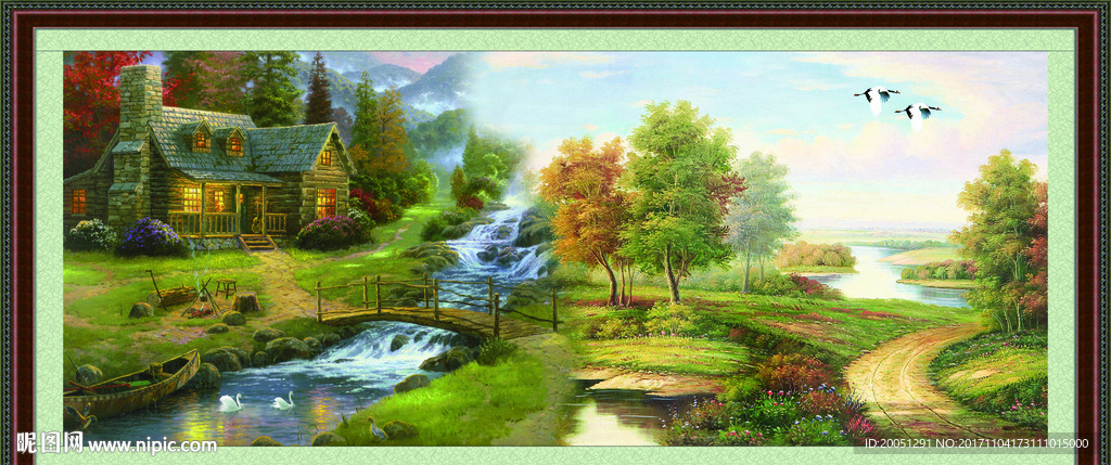 风景油画