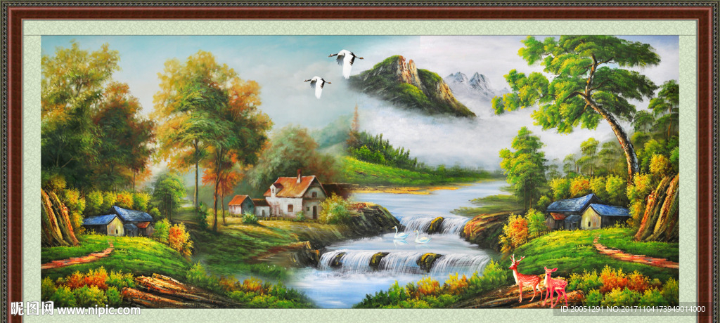 油画风景