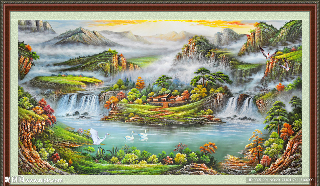 风景油画