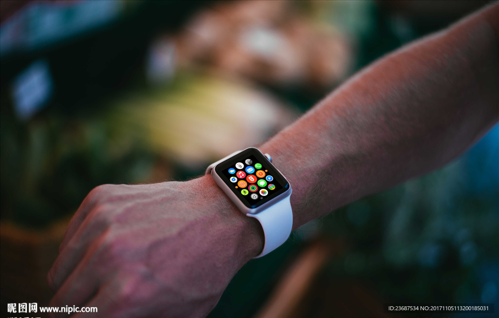 VI样机智能贴图模版手表效果图