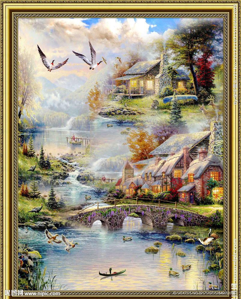 风景油画