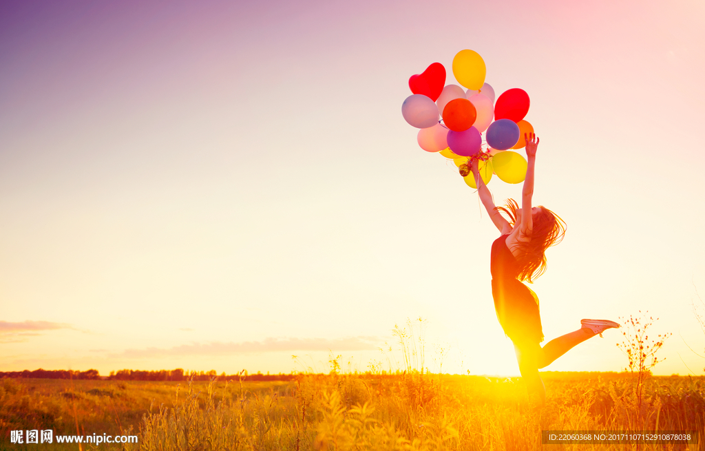 女孩与气球