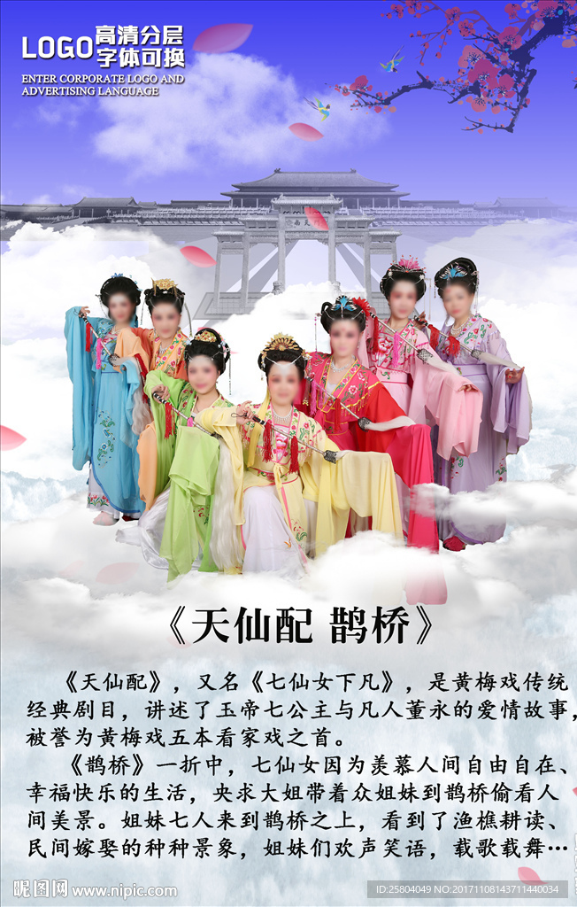 人物介绍海报