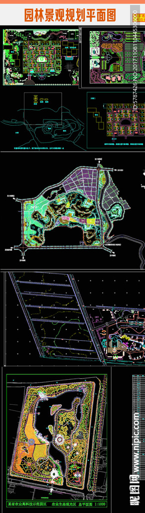 园林景观规划平面CAD图
