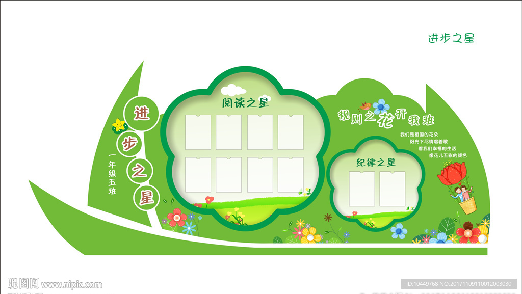 异形展板 班级文化 校园文化