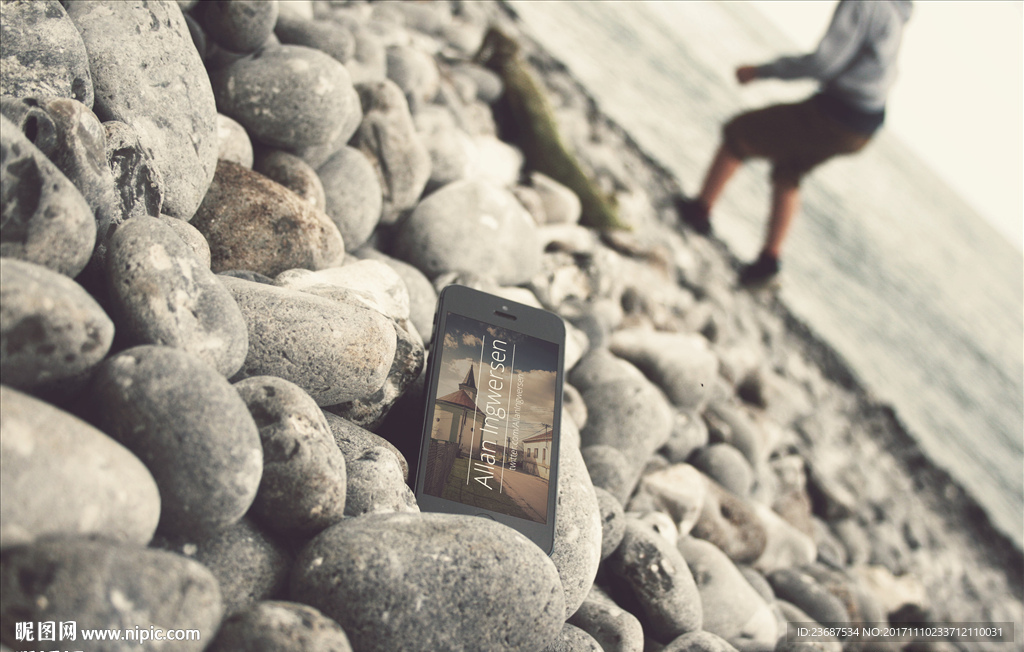 VI样机手机效果图