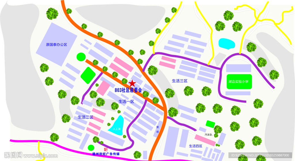 社区平面图