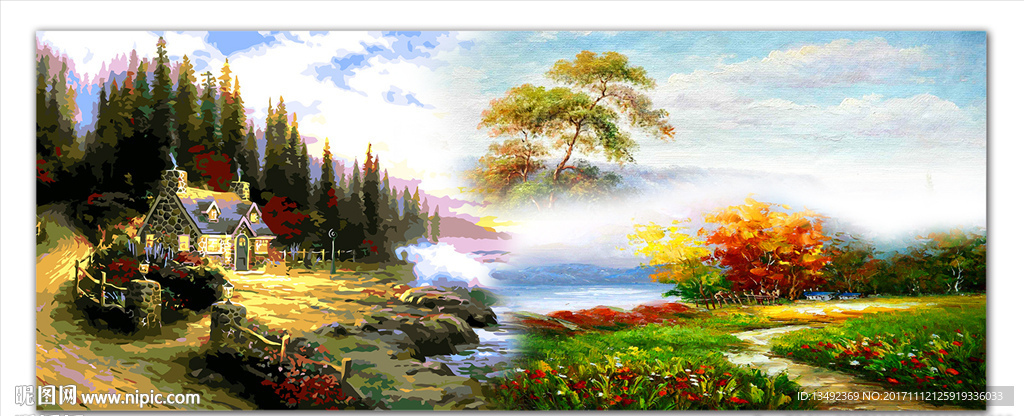 油画风景