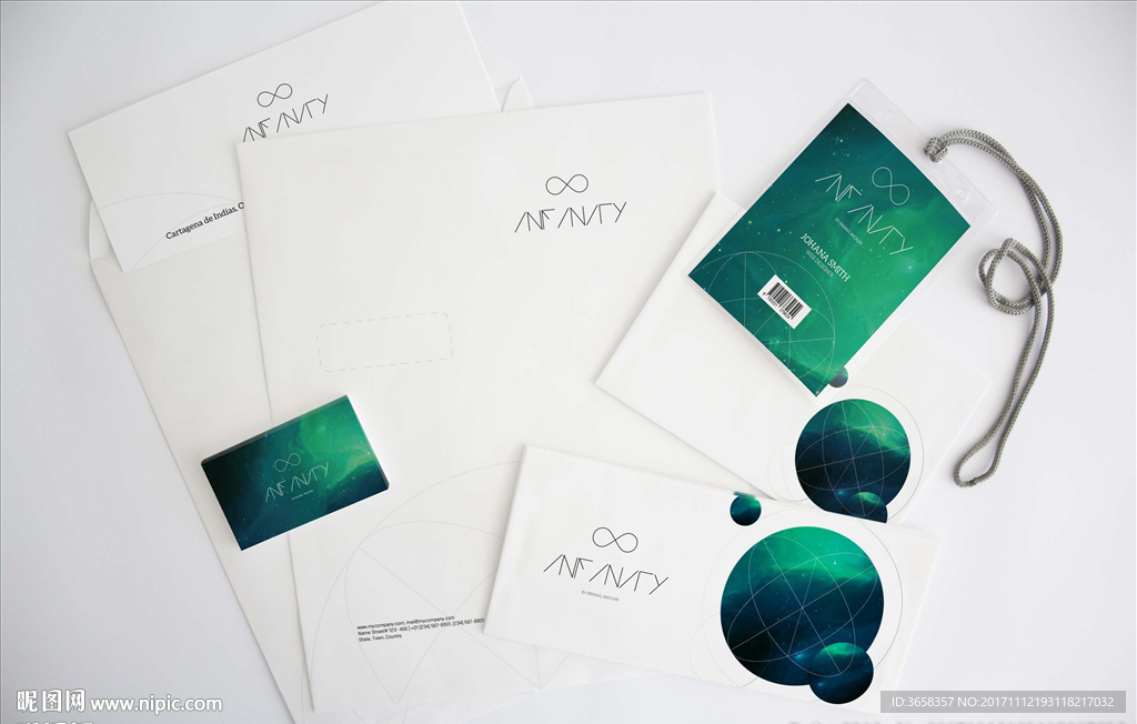 全套品牌VI智能贴图