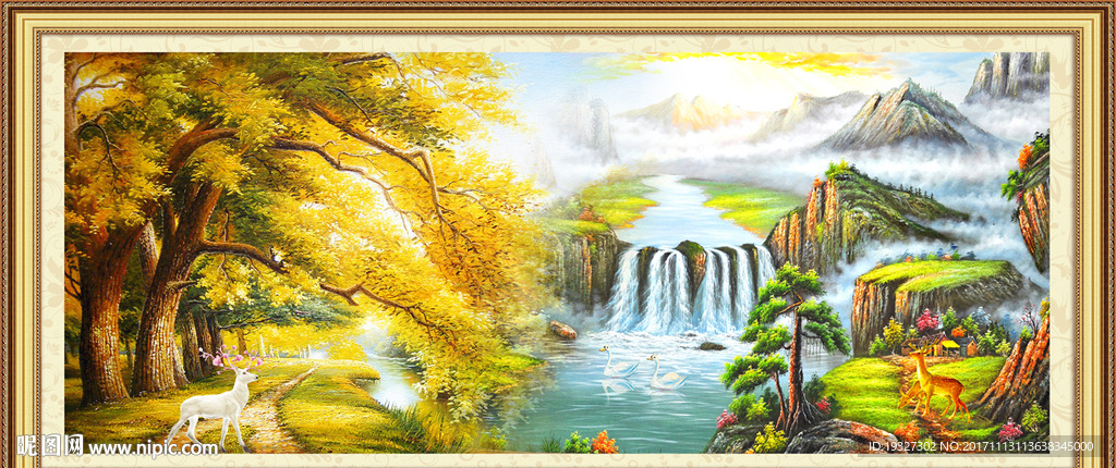 风景油画