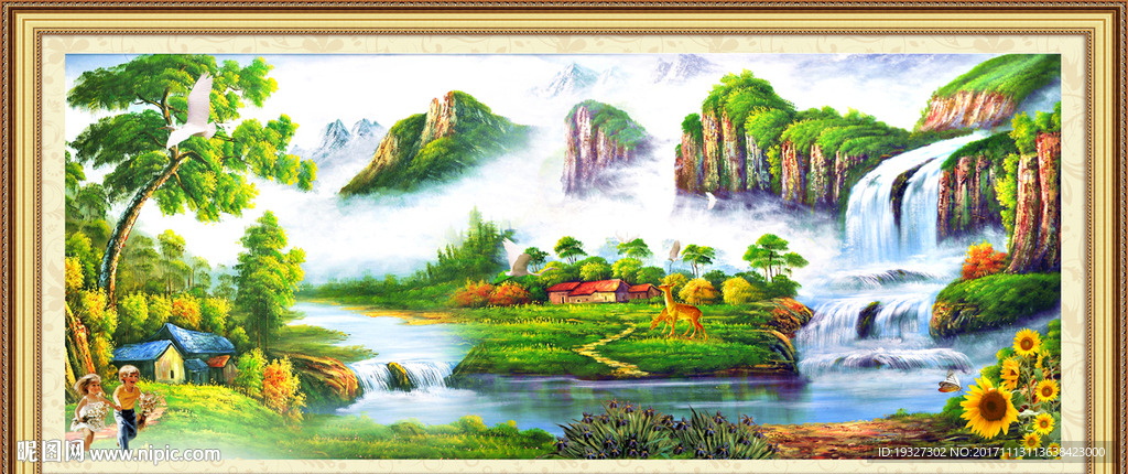 油画
