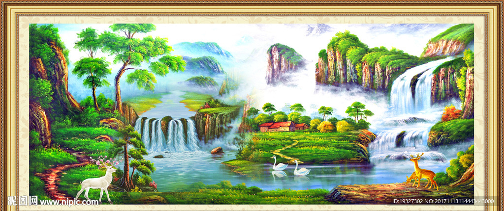 油画