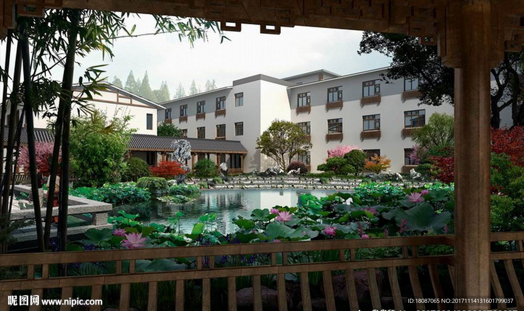 园林景观 住宅景观 园林效果图