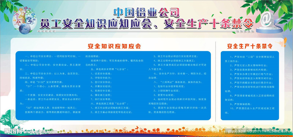 安全十条禁令