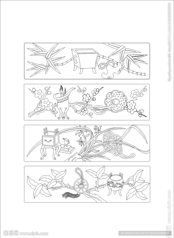 家具花纹