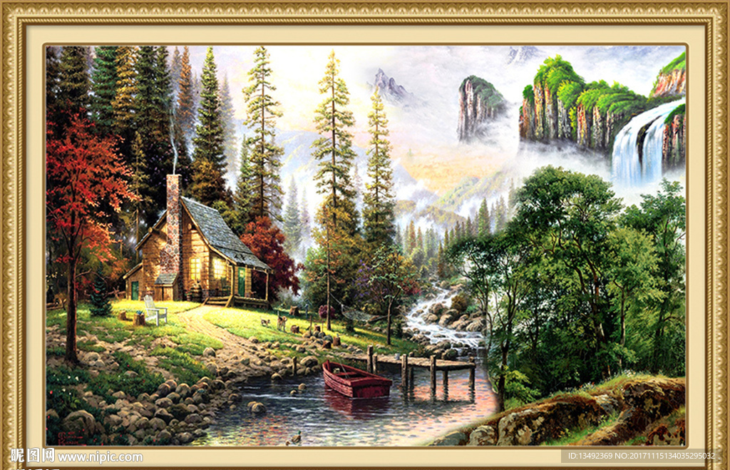 风景油画