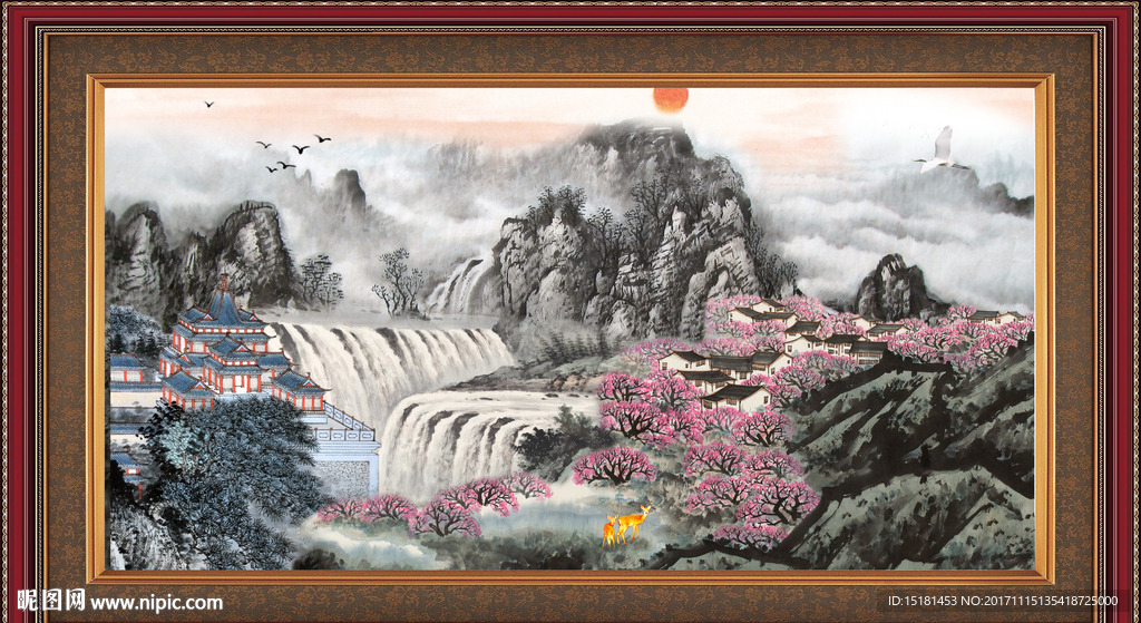 山水国画