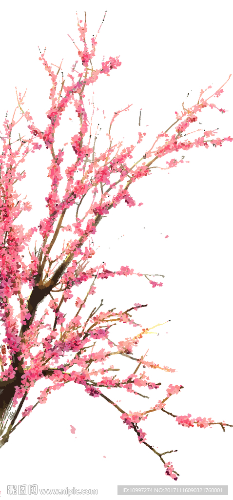 粉色桃花