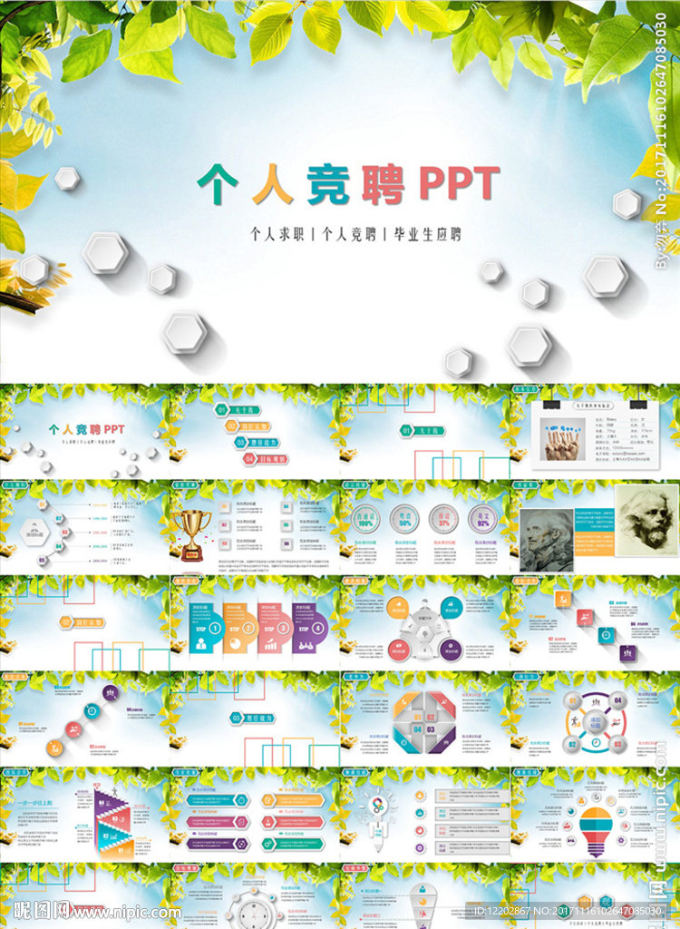 个人简历岗位竞聘PPT