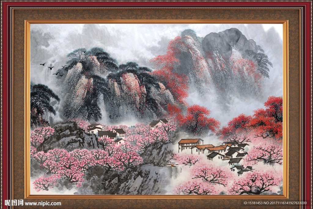 国画山水