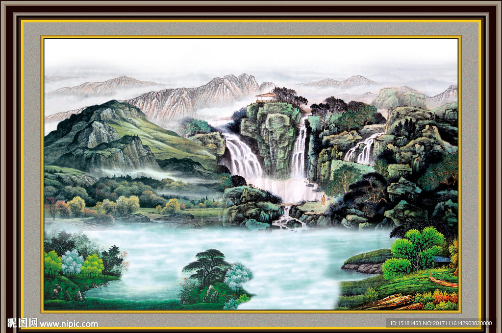 国画山水