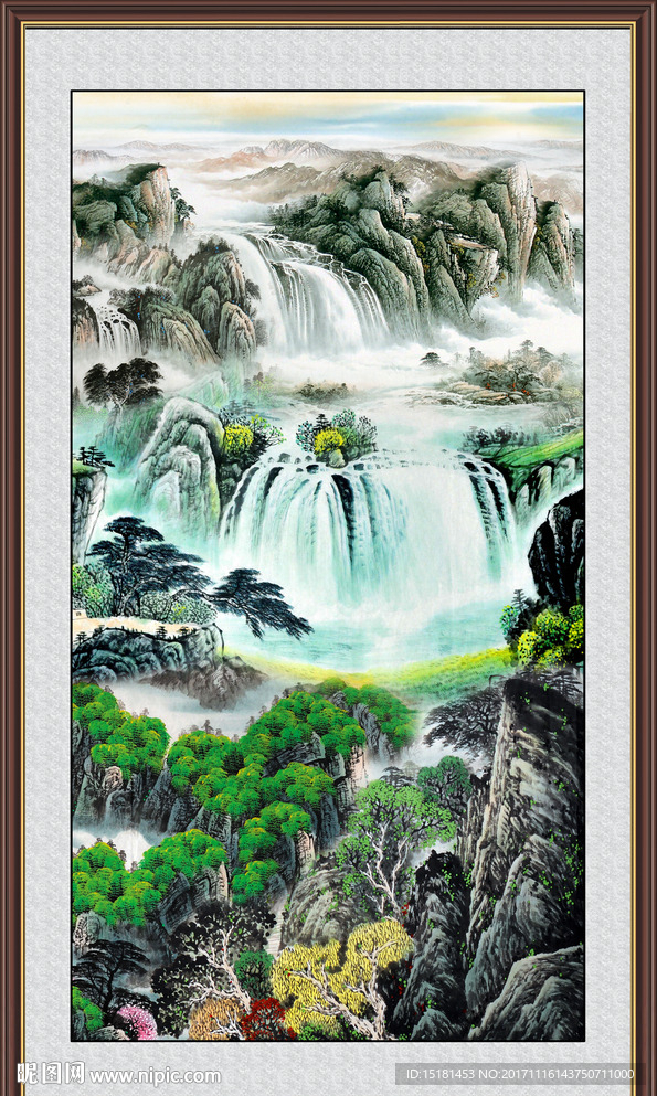 国画山水