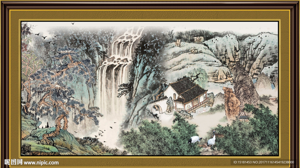 国画山水