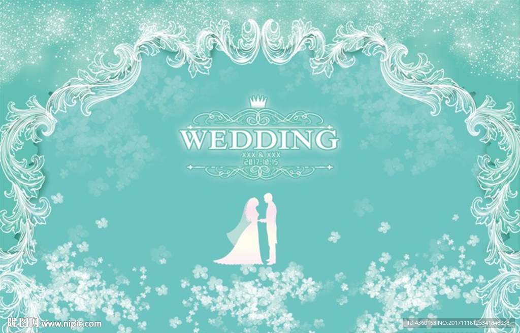 结婚背景婚礼背景主题背景设计图 海报设计 广告设计 设计图库 昵图网nipic Com