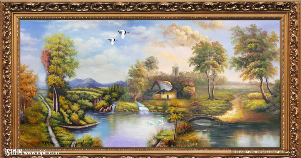 风景油画