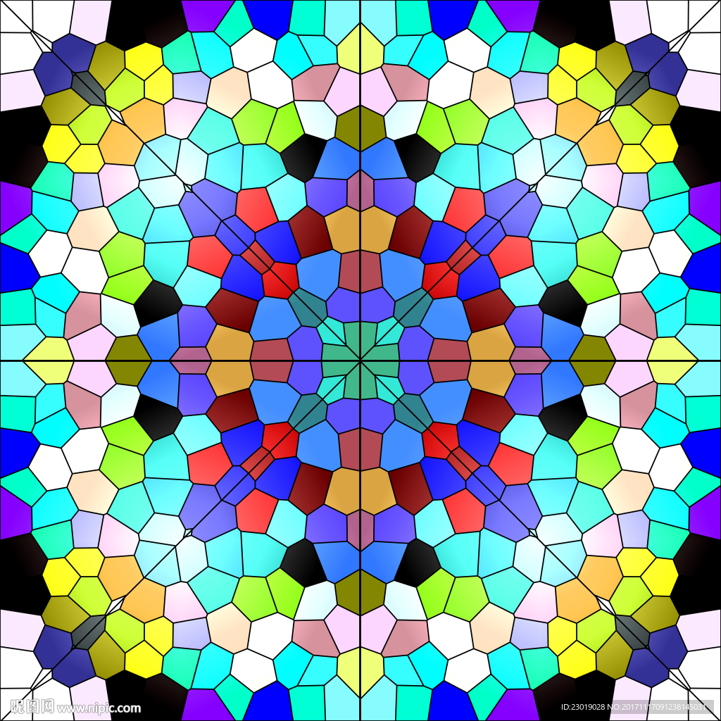 染色玻璃