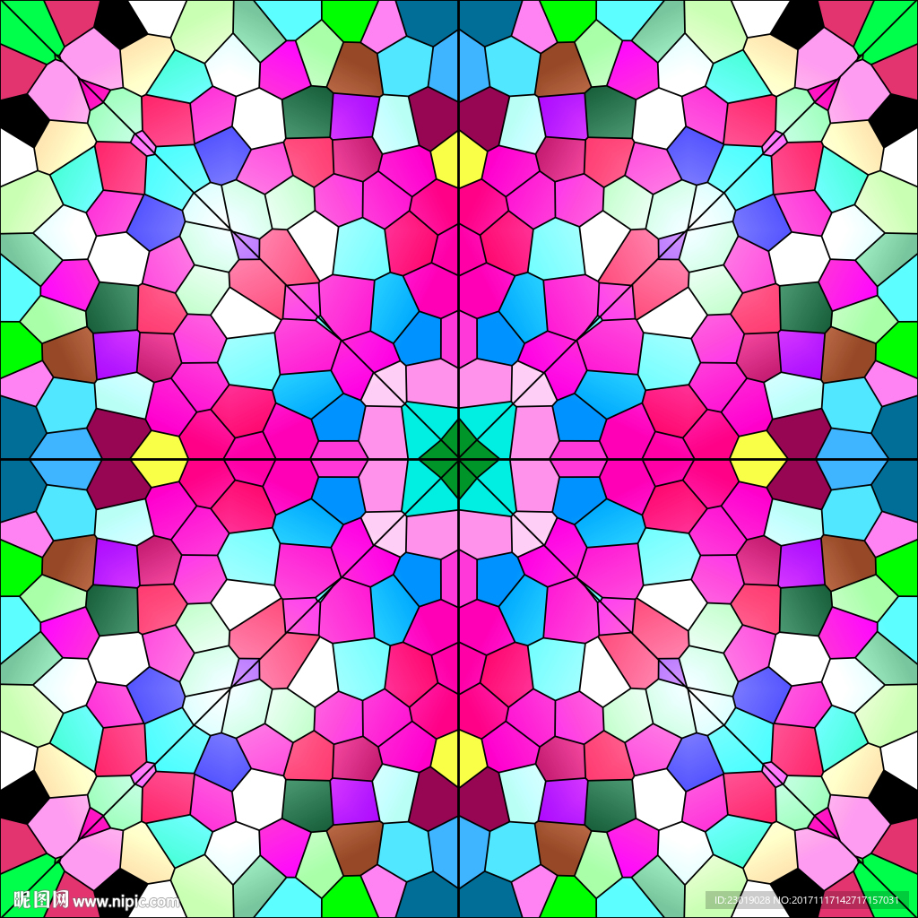 染色玻璃