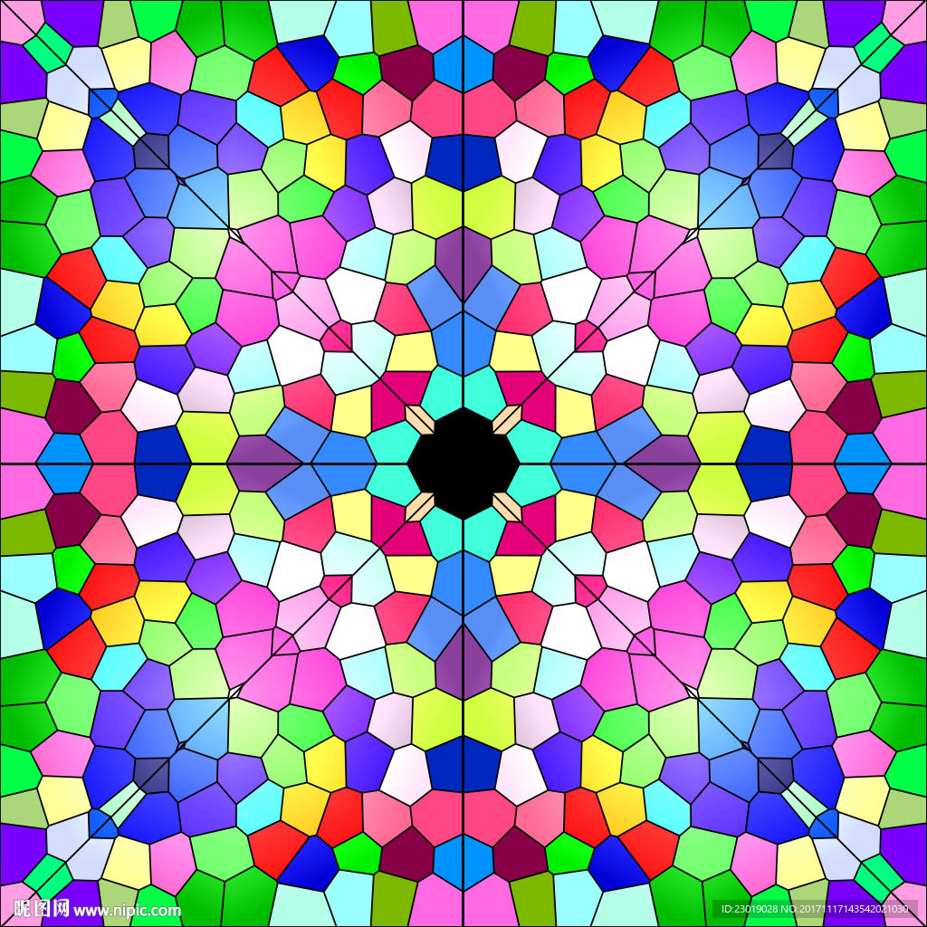 彩色玻璃