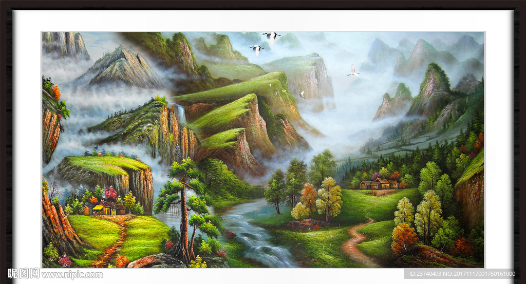 风景油画
