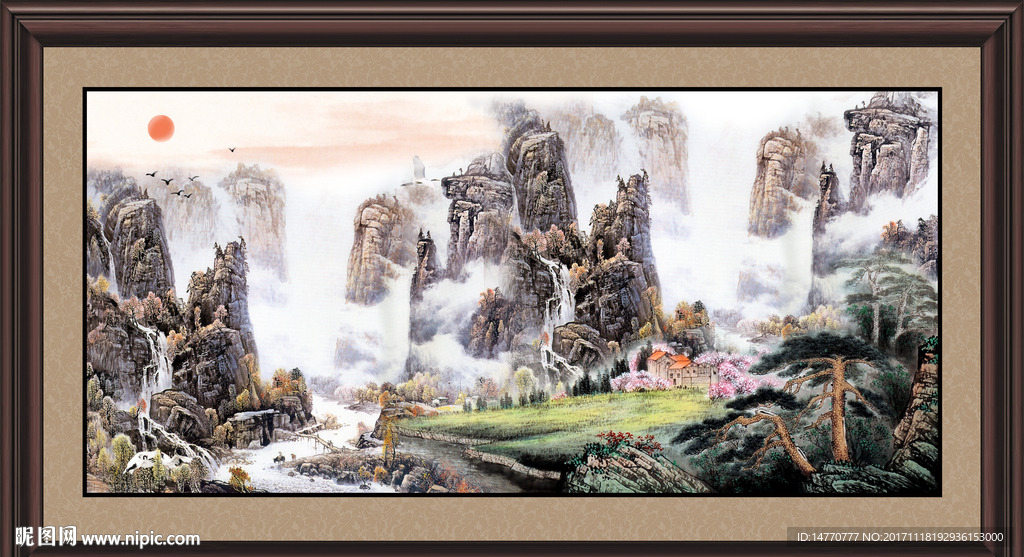 国画山水