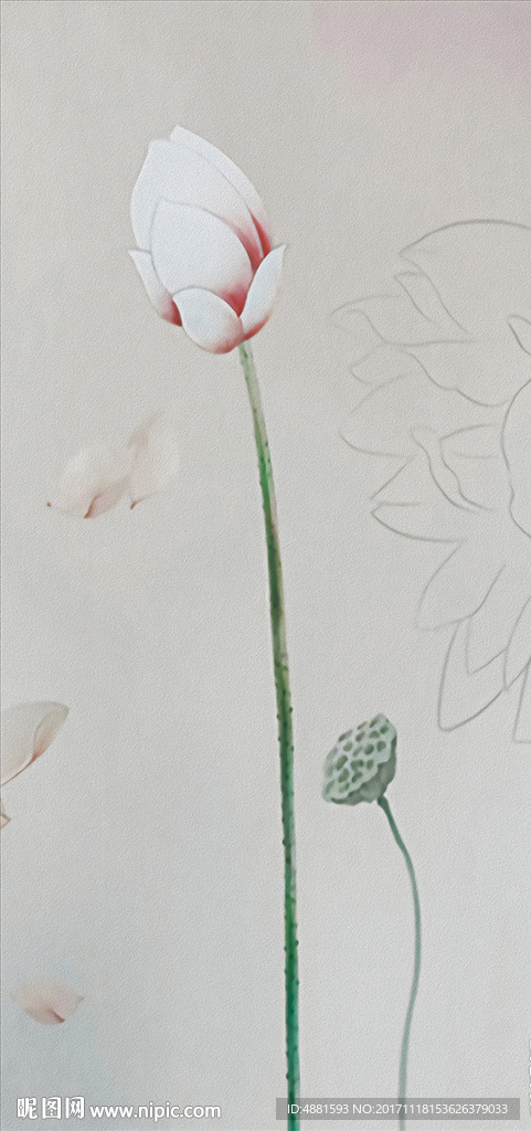 简约油画