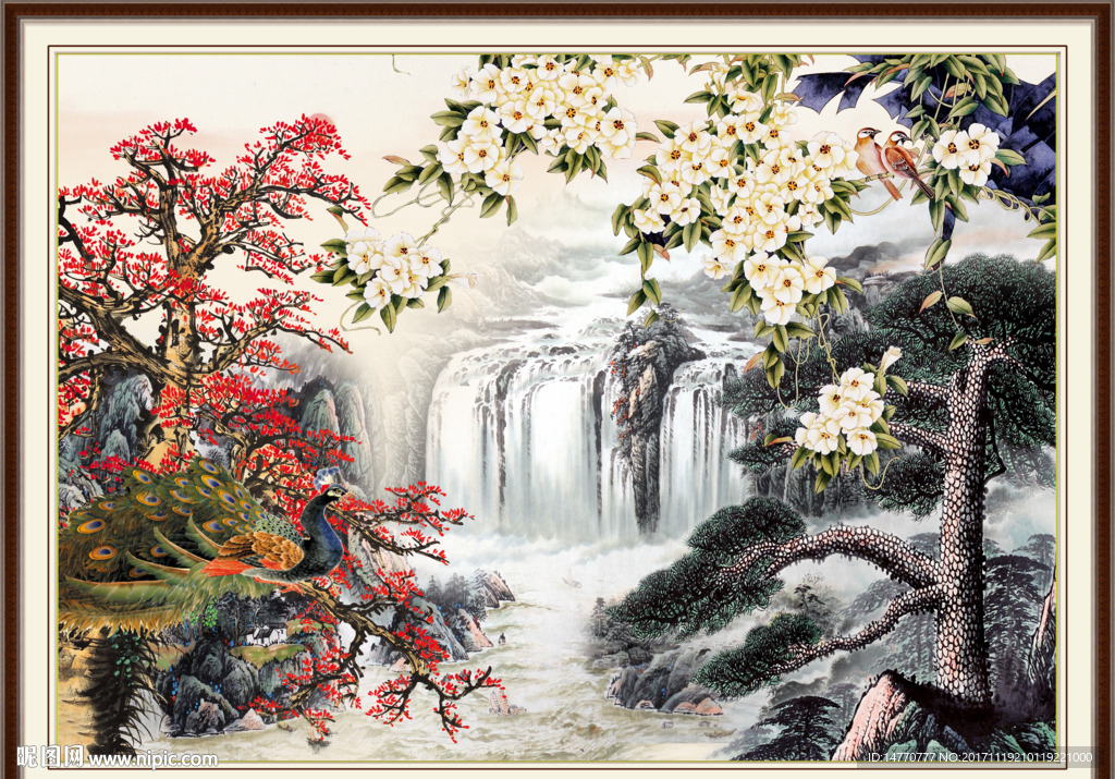 国画山水 花鸟