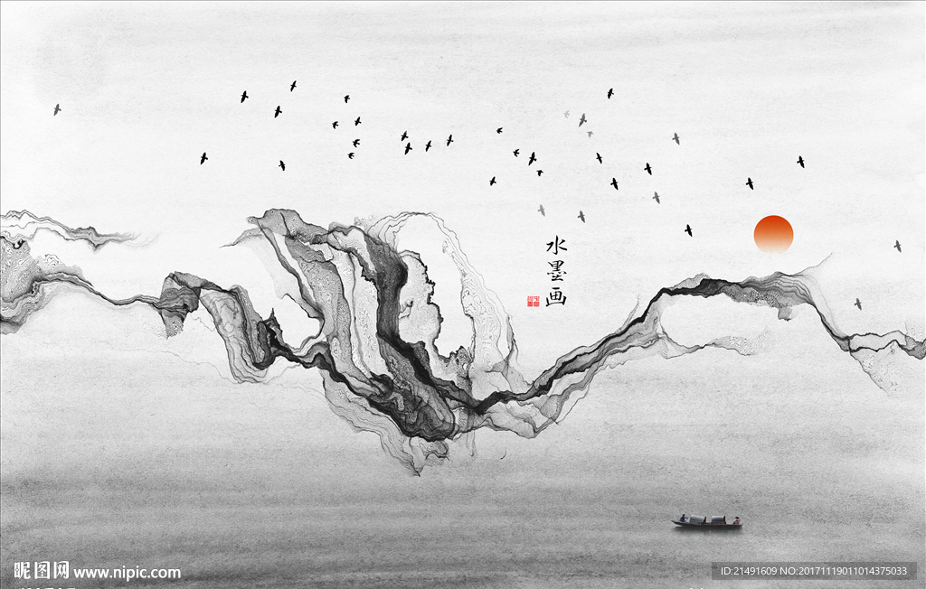 新中式背景墙