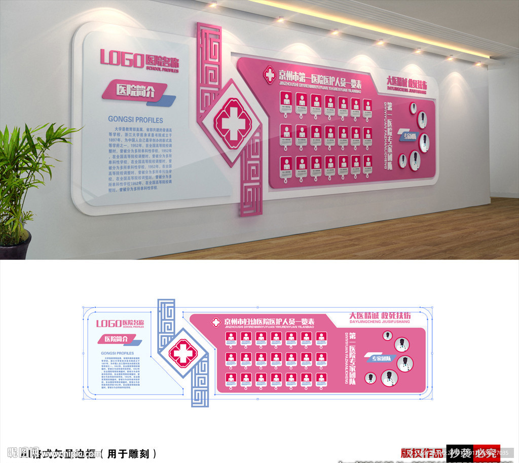 妇产医院文化墙